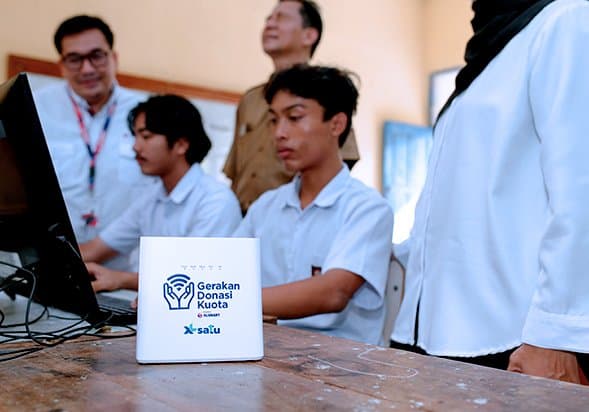 Gerakan Donasi Kuota di Sekolah