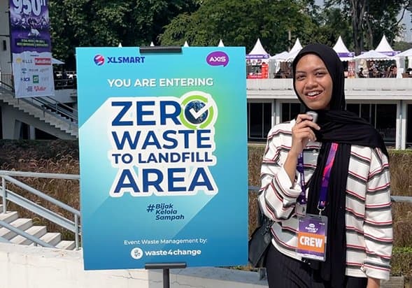 Implementation of Zero Waste to Landfill Program at the AXIS Nation Cup and XL Ultra 5G+ Ultraverse Festival